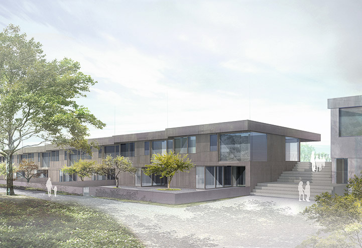 Der Spatenstich erfolgt im Sommer 2016, bezugsbereit wird die Erweiterung der Schulanlage Rüterwis im Herbst 2017 sein.