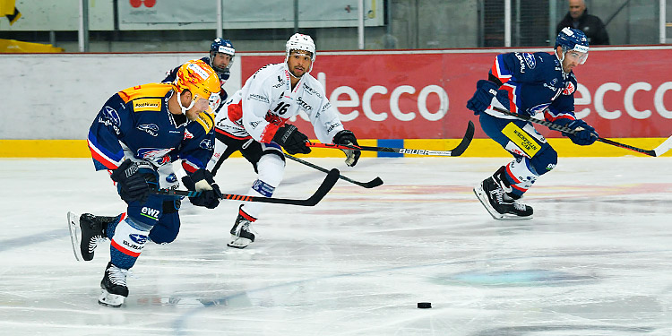Der Schwede Viktor Backman war gegen die Ticino Rockets im Element und erzielte fünf Scorerpunkte. (Bild: zvg)
