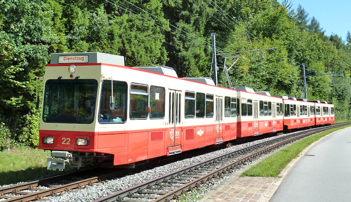 60-jährige Gleise, Bahnschranken und Anpassungen an den Lichtsignalen: Die Forchbahn und der Quartierverein Zollikerberg sind sich nicht immer einig. (Bild: zvg)