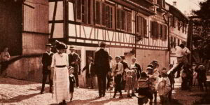 Mit dem Restaurant Trichtenhausermühle sind viele Erinnerungen und Emotionen verbunden, Fotografie um 1900. (Bild: zvg)